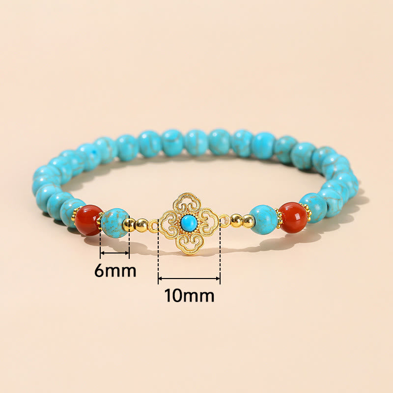KarmaRipple's Turquoise Bead Protection Balance Bracelet p11