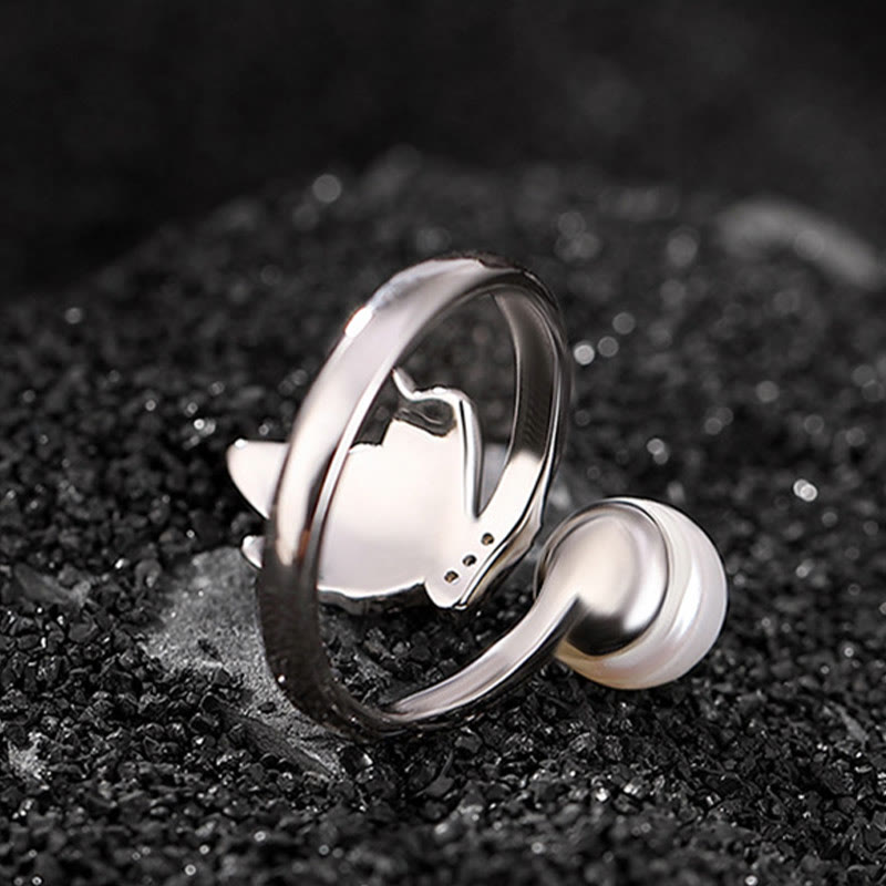 KarmaRipple's 925 Sterling Silver Pearl Butterfly Balancing Pendant Necklace Earrings Ring p13