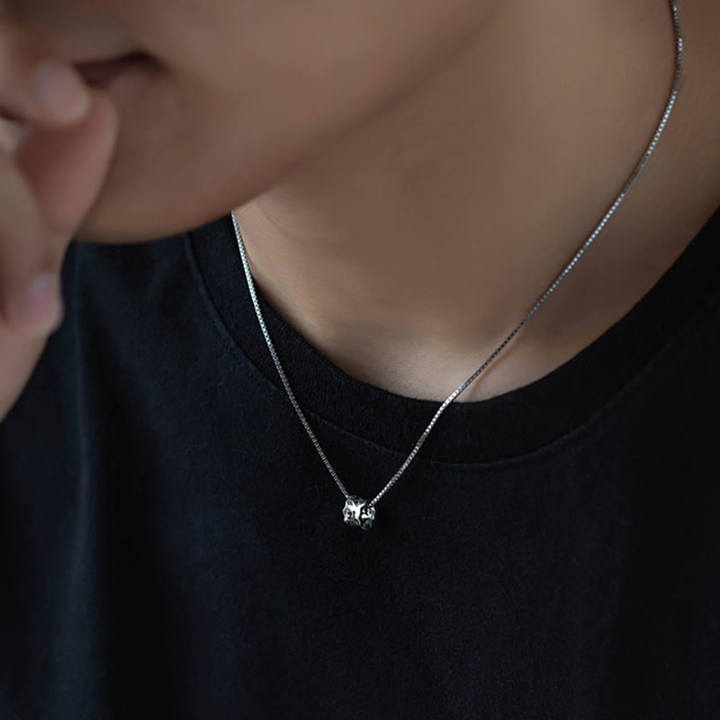 KarmaRipple's 925 Sterling Silver Tibetan Om Mani Padme Hum Engraved Love Focus Pendant Necklace p7