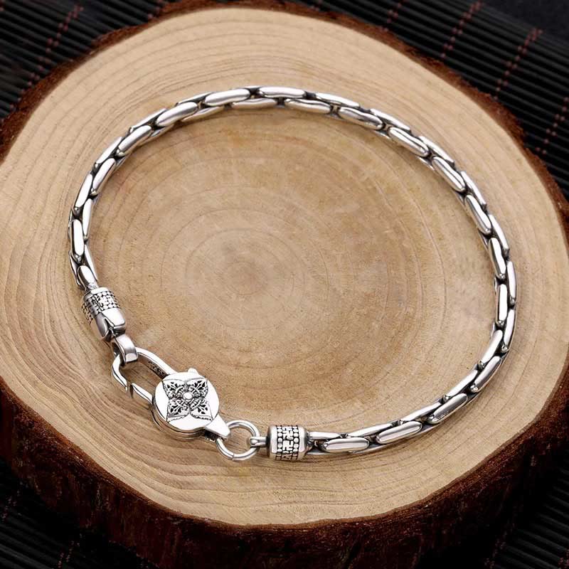 KarmaRipple's Tibetan Double Dorje Om Mani Padme Hum Buddha Swastika Vajra Strength Bracelet p17