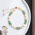 Green Aventurine&Pearl