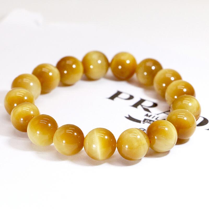 KarmaRipple's Anxiety Stress Balancing Gemstone Tiger Eye Bead Bracelet p4