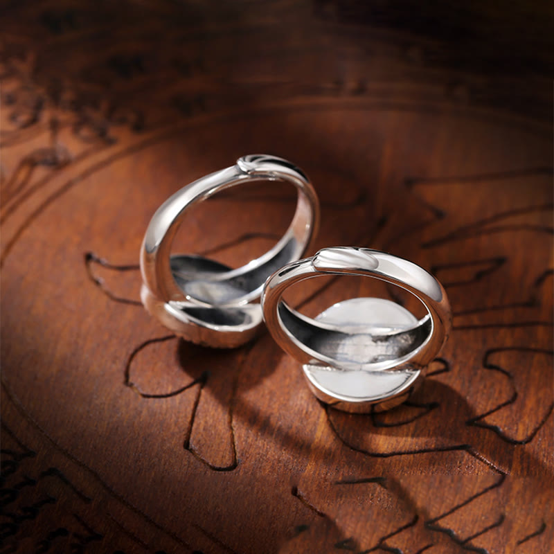 KarmaRipple's Tibetan Om Mani Padme Hum Peace Rotatable Ring p20