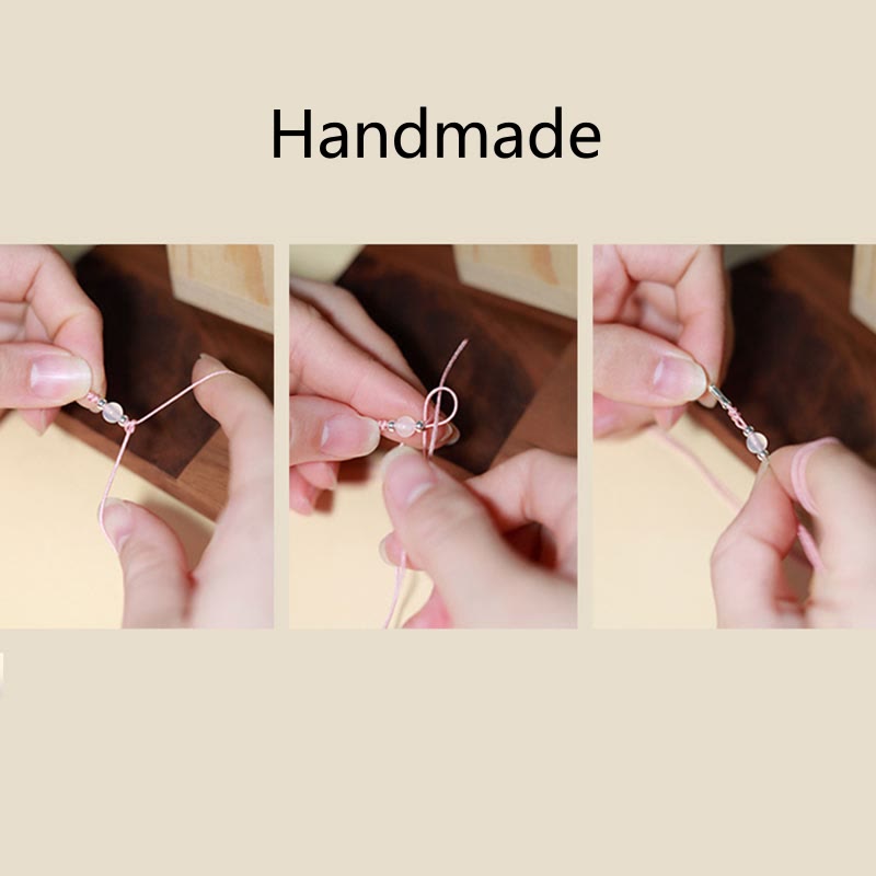 KarmaRipple's 925 Sterling Silver Gold Swallowing Beast Koi Fish Wealth Handcrafted Woven Bracelet p16