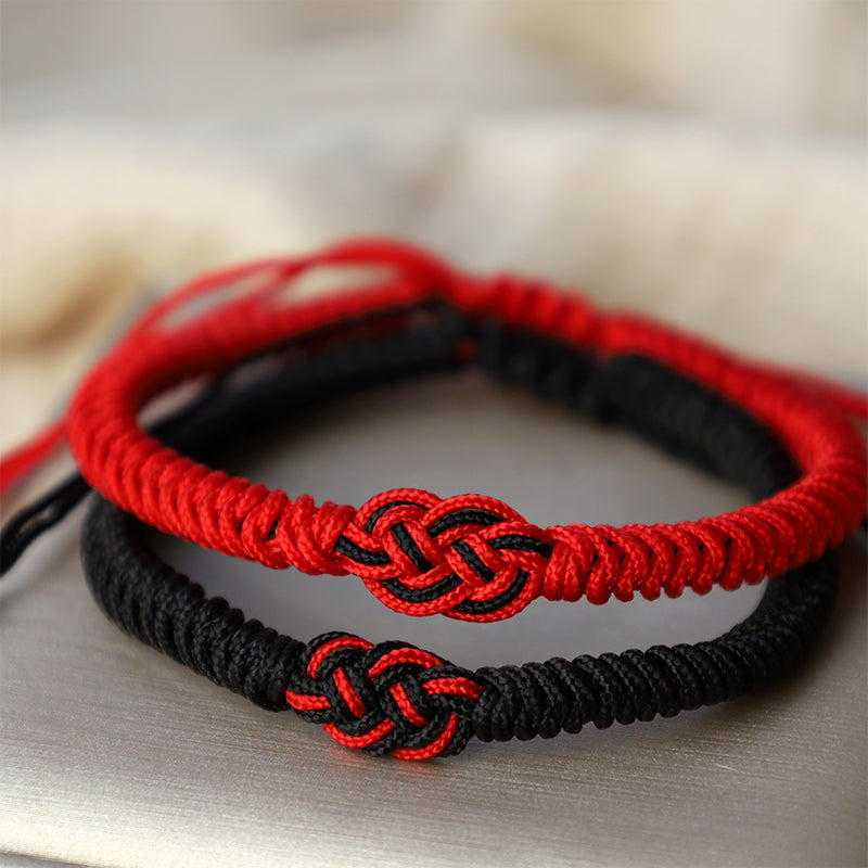 KarmaRipple's 2Pcs Tibetan Fortune Chinese Weave Protection String Bracelet p9