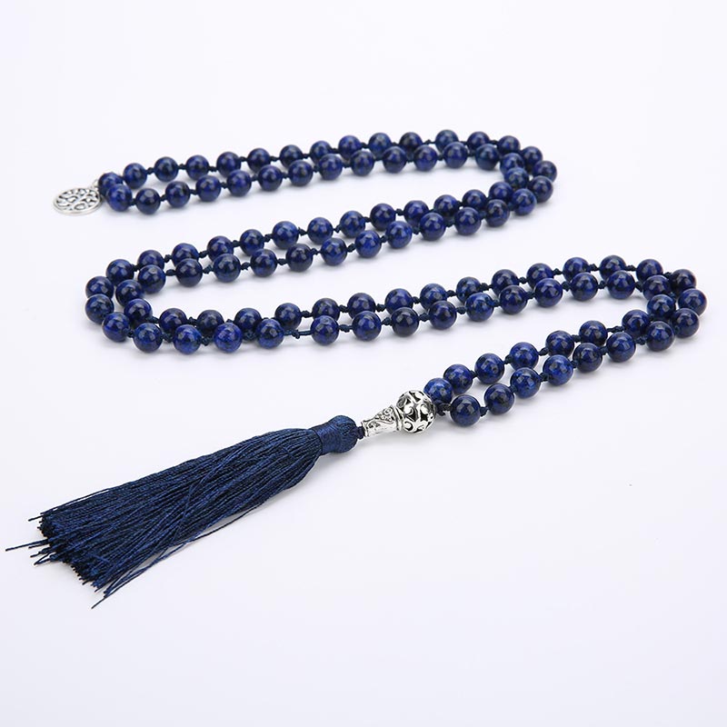 KarmaRipple's 108 Mala Beadwork Prayer Yoga Meditation Pendant p2