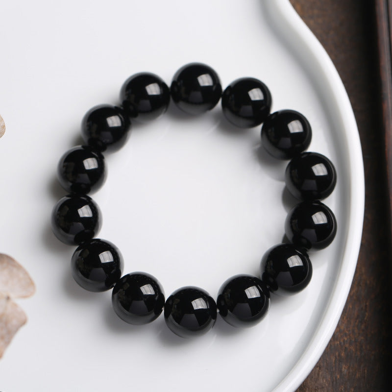 KarmaRipple's Authentic Black Onyx Fortune Bracelet p2