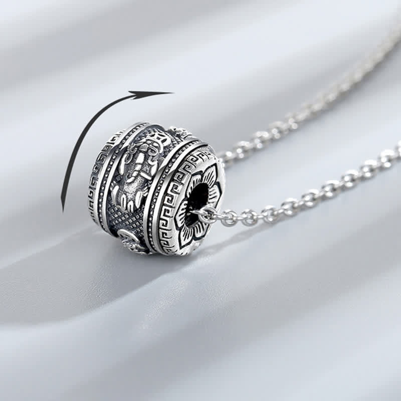 KarmaRipple's PiXiu Fortune Wealth Rotatable Pendant Necklace p7