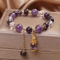KarmaRipple's Authentic Amethyst PiXiu Balancing Bracelet