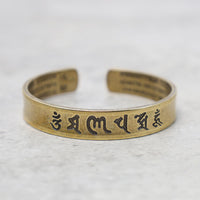 KarmaRipple's Tibetan Buddha Mantra Bracelet