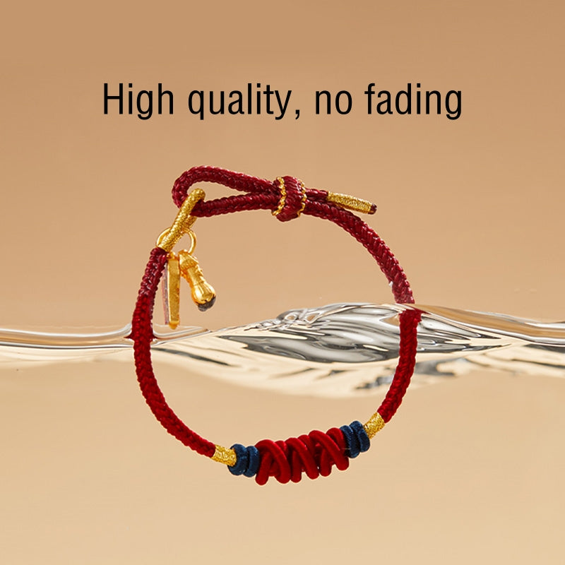 KarmaRipple's 925 Sterling Silver Koi Fish Talisman Wealth Success Woven Bracelet p14