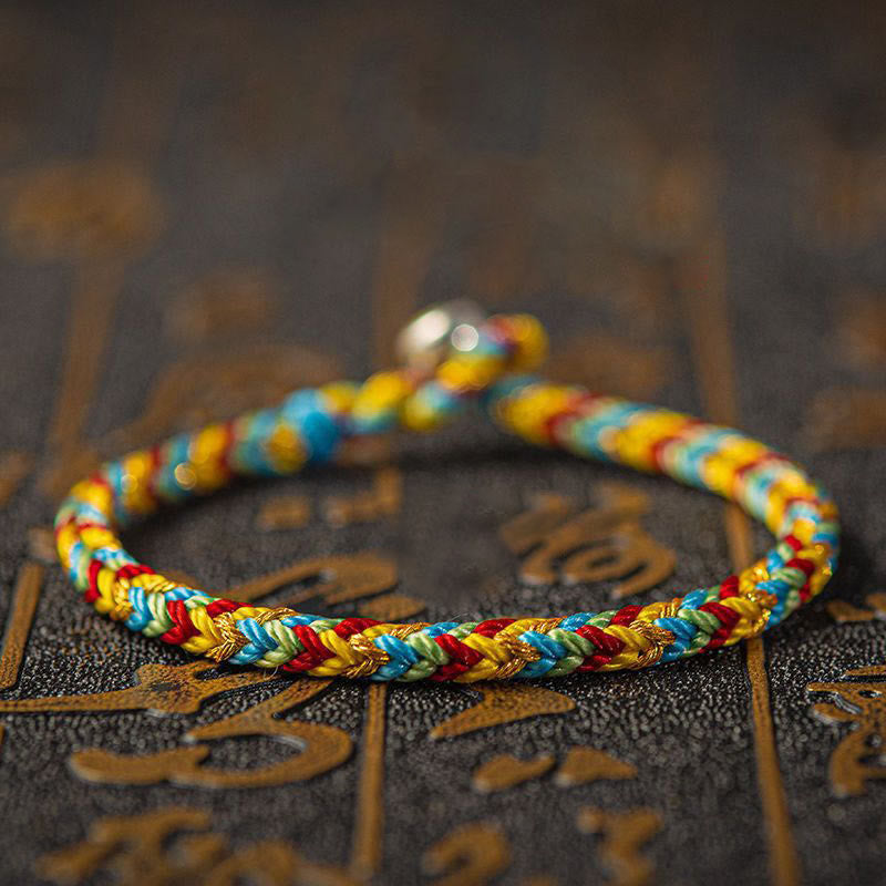 KarmaRipple's "May you be good fortune and success" Fortunate Multicolored Bracelet p23