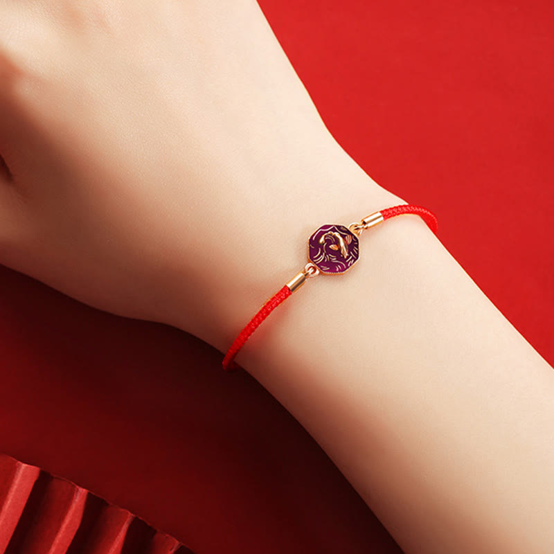 KarmaRipple's 925 Sterling Silver Fortune Koi Fish Color Change Wealth Handcrafted Woven Bracelet p9