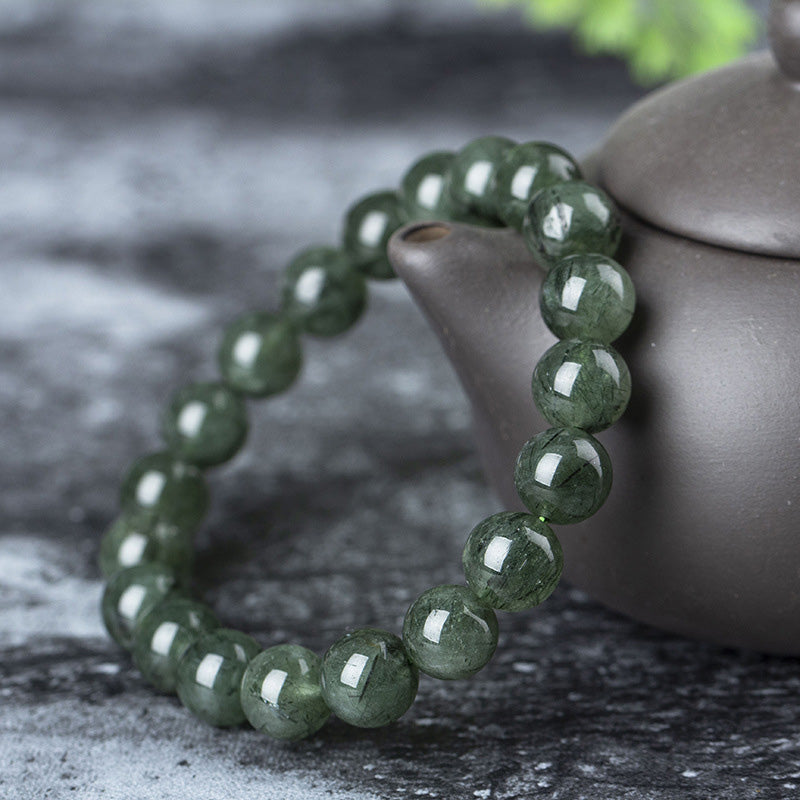 KarmaRipple's Authentic Green Gemstone Blessing Wealth Bracelet p13