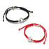 Peace Buckle&Black and Red String(Wrist Circumference 14-20cm)