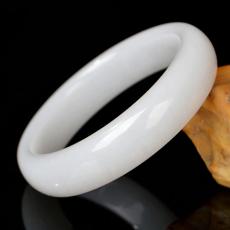 KarmaRipple's Authentic Golden Silk Jade Wealth Fortune Bracelet Bangle p23