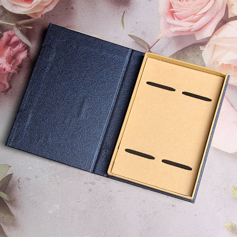 KarmaRipple's Butterfly Flower Ebony Wood Bookmarks With Gift Box p15