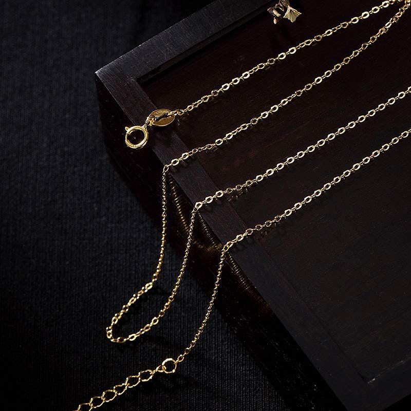 KarmaRipple's 925 Sterling Silver Jade Elephant Blessing Fortune Pendant Chain Necklace p10