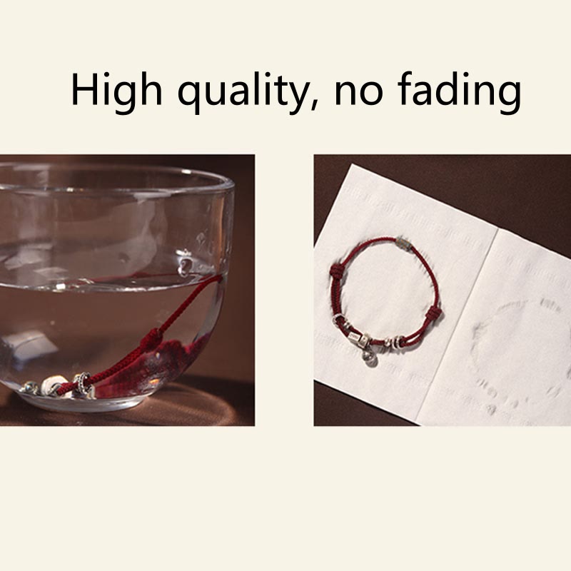 KarmaRipple's 925 Sterling Silver Gold Swallowing Beast Koi Fish Wealth Handcrafted Woven Bracelet p15