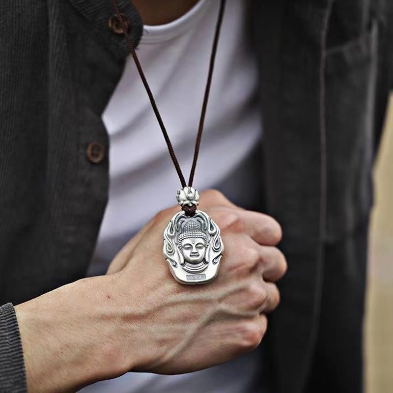 KarmaRipple's Chinese Zodiac Natal Buddha Om Mani Padme Hum Lotus Compassion Pendant Necklace p12