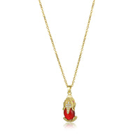 KarmaRipple's Authentic Garnet Pixiu Fortune Pendant