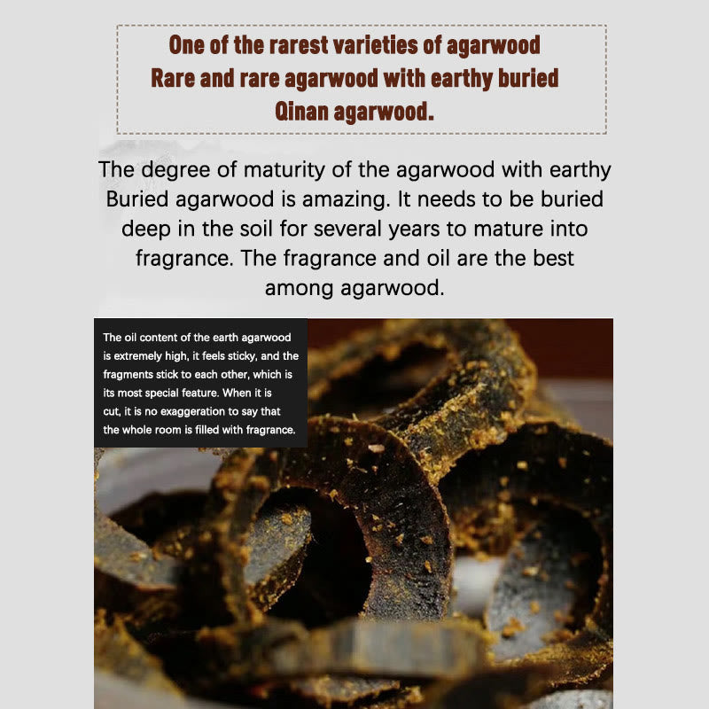 KarmaRipple's 108 Mala Beadwork Nha Trang Soil Buried Qinan Agarwood Balance Strength Bracelet p12