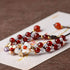 Garnet / White Flower