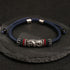 Dragon Blue Rope Bracelet(Wrist Circumference 14-21cm)