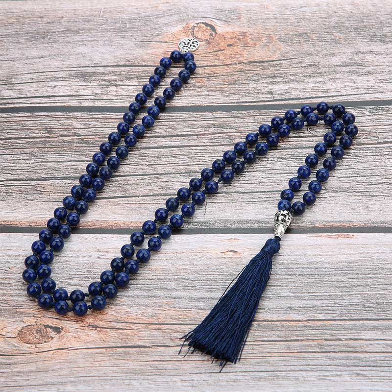 KarmaRipple's 108 Mala Beadwork Prayer Yoga Meditation Pendant p7