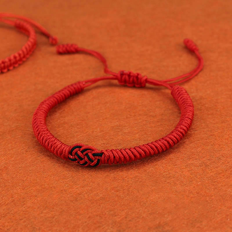 KarmaRipple's 2Pcs Tibetan Fortune Chinese Weave Protection String Bracelet p18