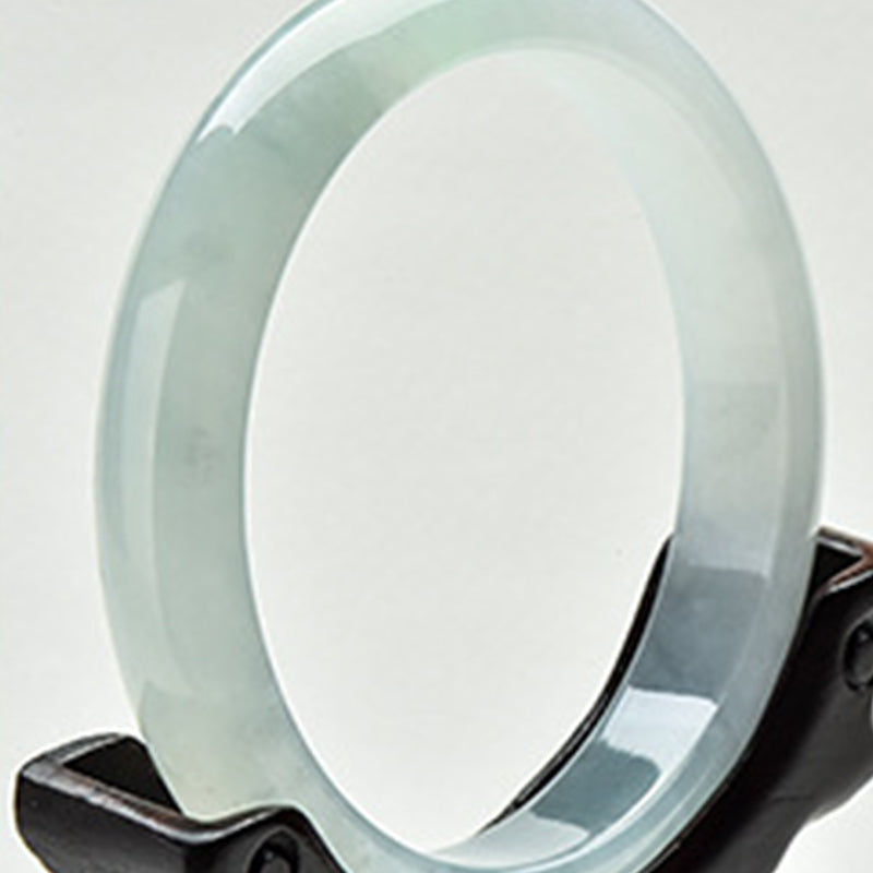 KarmaRipple's Authentic Jade Prosperity Wealth Fortune Bangle Bracelet p5