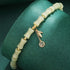 Hetian Jade Fu Character Bracelet(18cm fit for Wrist Circumference 14-16cm)