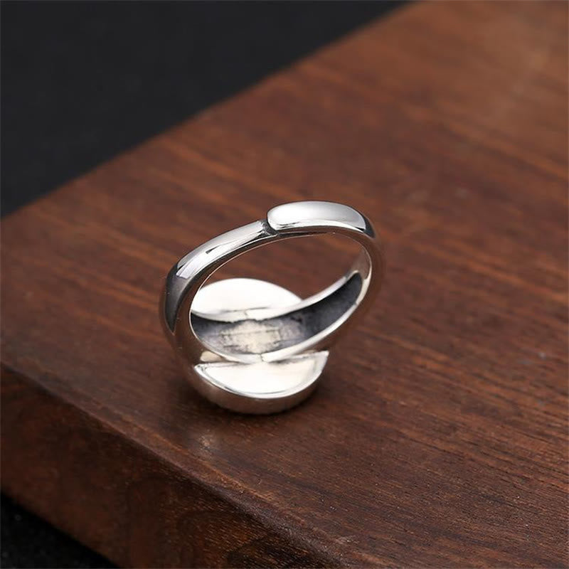 KarmaRipple's Tibetan Om Mani Padme Hum Peace Rotatable Ring p7