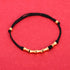 Black Rope(Wrist Circumference 14-19cm) / Golden Bamboo
