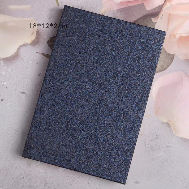 KarmaRipple's Oriole Bird Flower Ebony Wood Bookmarks With Gift Box p11