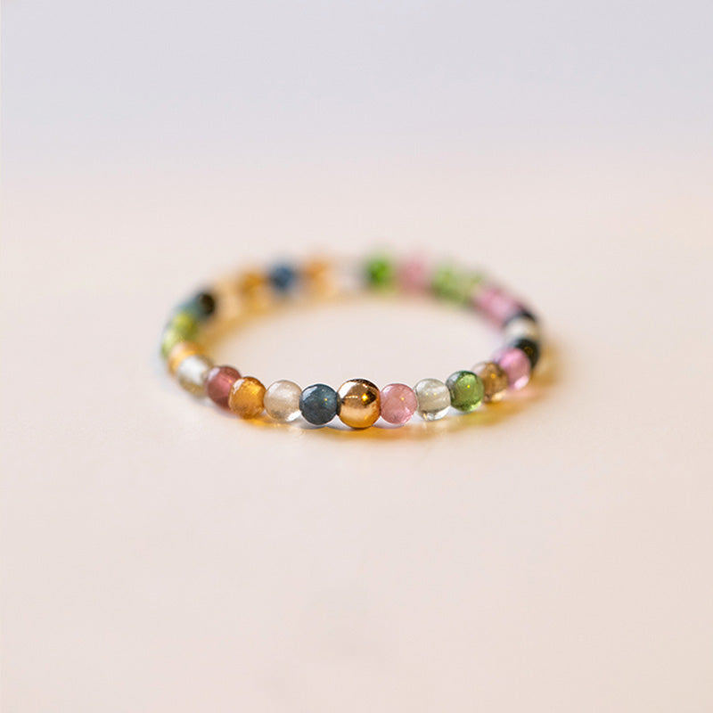 KarmaRipple's Authentic Tourmaline Positive Love Ring p7