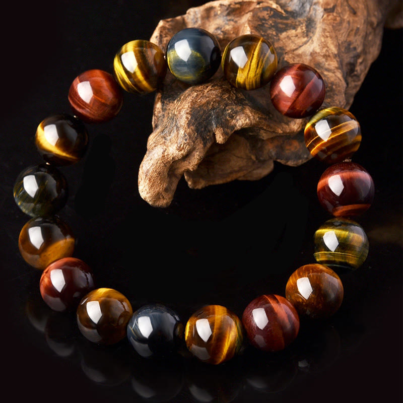 KarmaRipple's Authentic Tiger Eye Positive Protection Bracelet p2