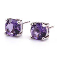 KarmaRipple's Authentic Various Gemstone Amethyst Love Earrings