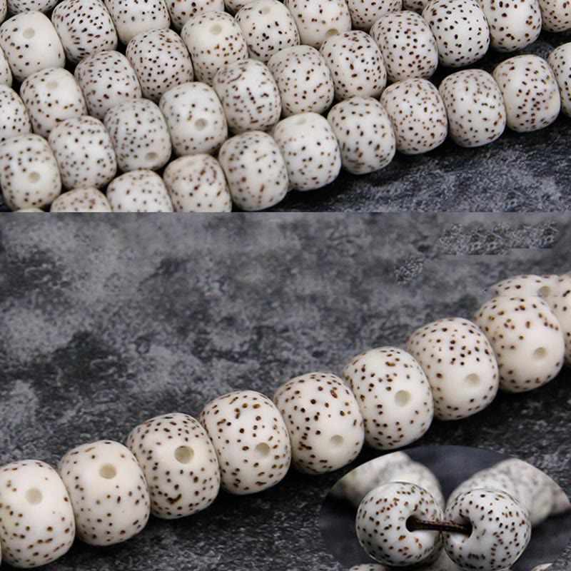 KarmaRipple's 108 Mala Beadwork Bodhi Seed Yak Bone Avalokitesvara Fortunate Pixiu Guan Gong Buddha Demon Peace Tassel Bracelet p11