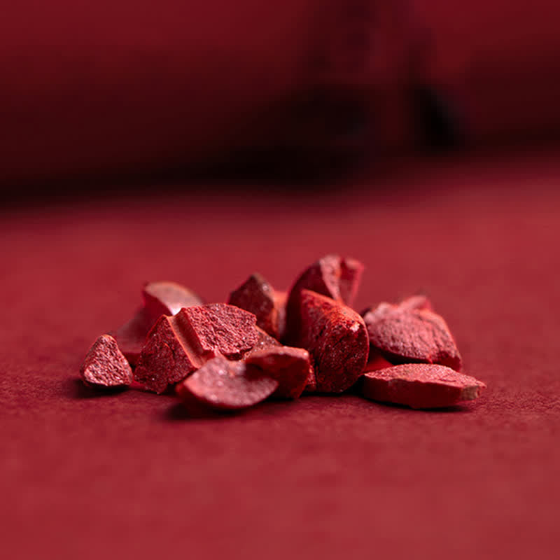 KarmaRipple's Cinnabar Peace Buckle Calm Blessing Pendant Necklace p16