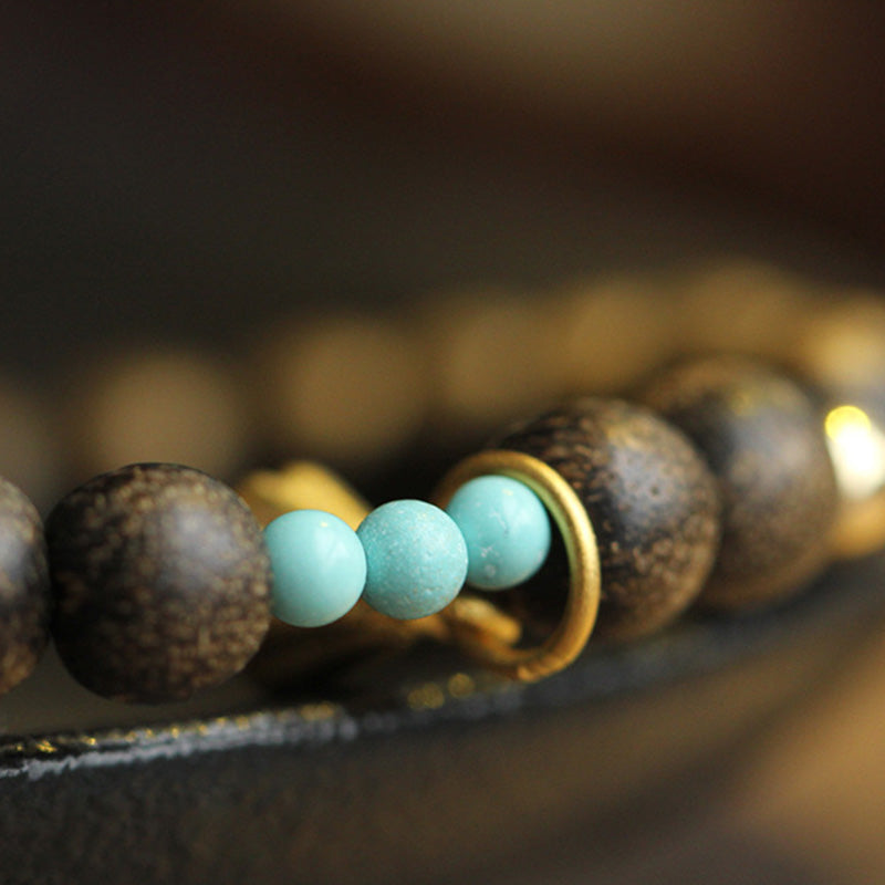 KarmaRipple's Agarwood Lotus Strength Bracelet p12