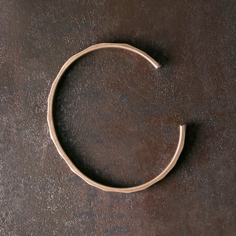 KarmaRipple's Vintage Rustic Design Bronze Wealth Adjustable Cuff Bracelet p5