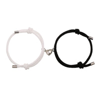 KarmaRipple's 2Pcs Love Magnetic Pair String Strength Bracelet