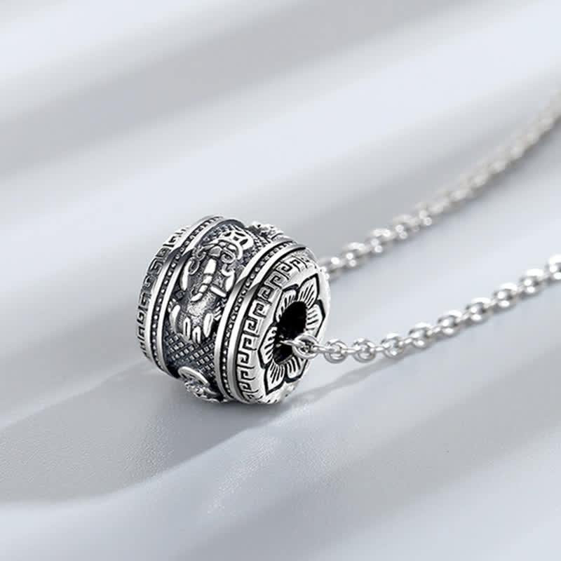 KarmaRipple's PiXiu Fortune Wealth Rotatable Pendant Necklace p5