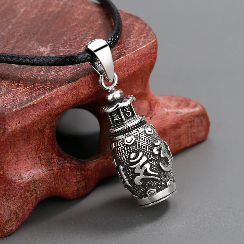 KarmaRipple's Om Mani Padme Hum Bronze Creativity Pendant Necklace p2