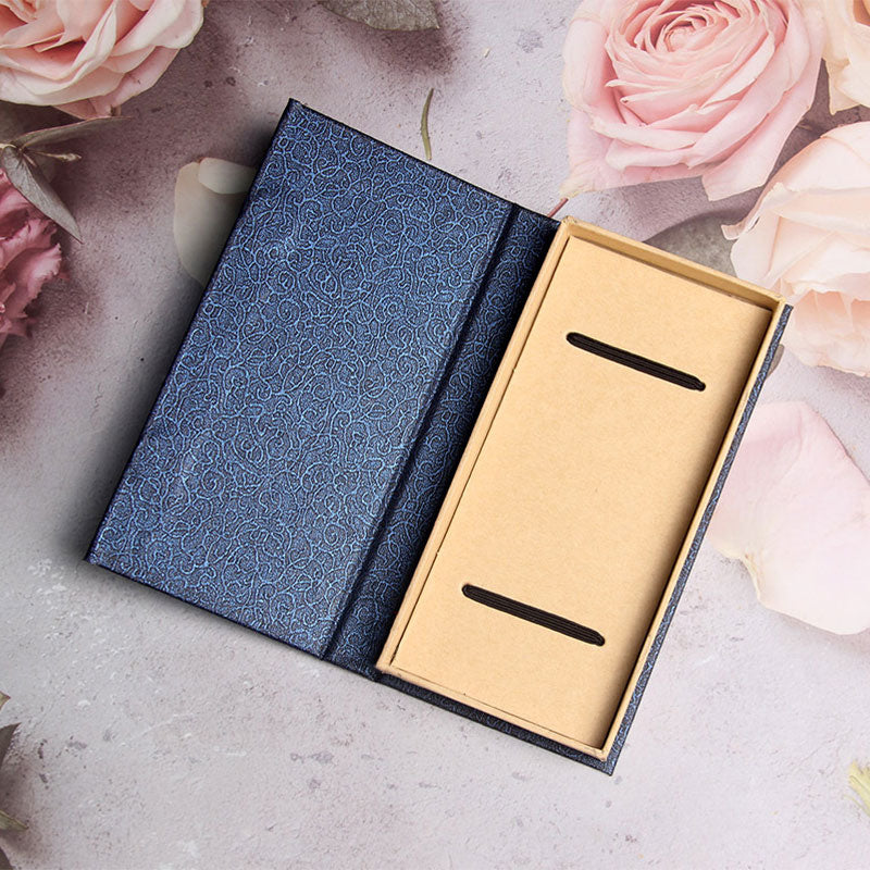 KarmaRipple's Butterfly Flower Ebony Wood Bookmarks With Gift Box p7