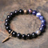 Black Obsidian&Sodalite / 18cm