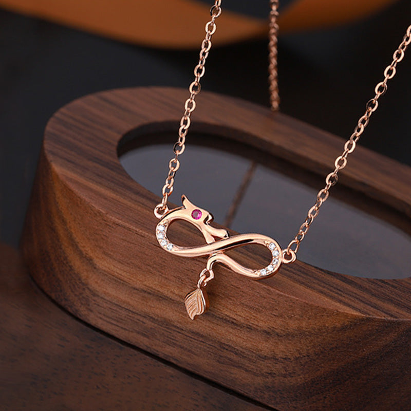 KarmaRipple's 999 Sterling Silver Year Of The Dragon Endless Weave Tail Talisman Protection Pendant Necklace p11