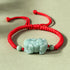 Jade PiXiu Red(Bracelet Size 14-20cm)