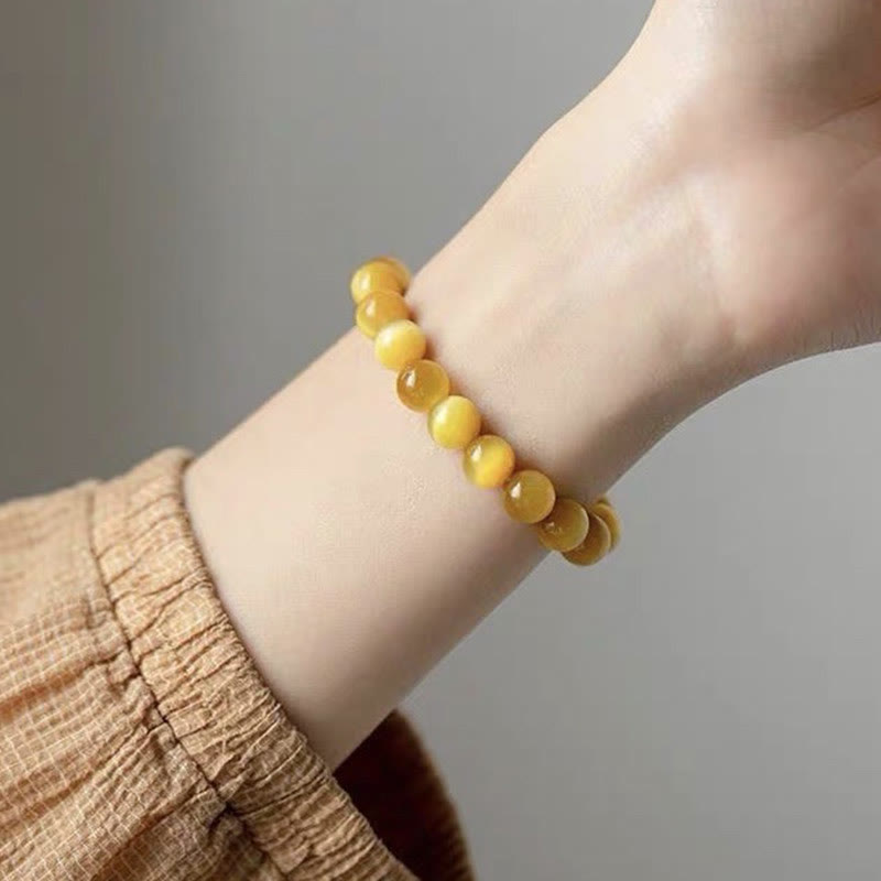 KarmaRipple's Tiger Eye Bead Fortune Protection Bracelet p7